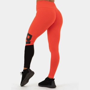 Leggings de sport pour femme, coupe ajustée, taille haute, matière résistante, non transparente, avec poches. - Product Image 6