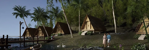 Edificios Prefabricados de Bambú 40HC Ecológicos Vietnam 17m² Pequeño Bungalow Prefabricado y Invernaderos Industriales Modernos - Product Image 6