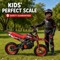 Livraison express depuis l'entrepôt américain, moto tout-terrain à essence 49cc, mini moto tout-terrain, plusieurs options de couleurs, moto tout-terrain pour enfants, moto 2 temps