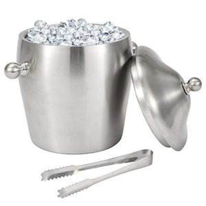 Cubo enfriador de vino de cobre macizo martillado de diseño moderno con asa de latón, cubos de hielo premium para bar, enfriador de bebidas para fiestas - Product Image 5