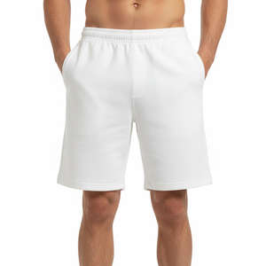 Pantalones Cortos de Forro Polar Cálidos para Hombre, Ropa Deportiva de Algodón Suave, Ropa Casual para Gimnasio, Entrenamiento, Ropa de Calle, Ajuste Cómodo, Atuendo para Exteriores 2026 - Product Image 1