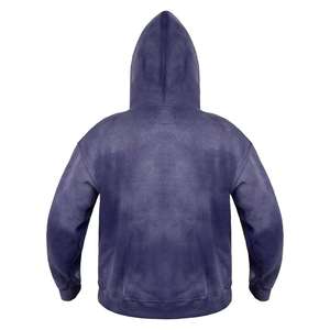Custom Blank Vintage Distressed <b>Pullover</b> <b>Mens</b> Acid Washed Paint Splatter Sunfaded Winter Fleece Streetwear Hoodie No - Product Image 5