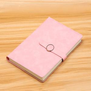 Custom Wholesale Promotional Business Linen Hardcover PU Leather Loose-Leaf Thermal Binding Notebook <b>A4</b>/A5/A6 - Product Image 1