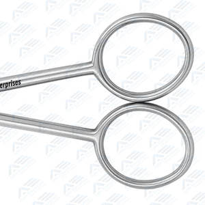 Tijeras profesionales para cutículas y uñas para el cuidado de precisión Hoja de acero inoxidable de alto carbono con acabado mate para durabilidad - Product Image 2