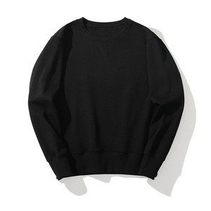 Sudaderas de cuello redondo 100% algodón para hombre, moda masculina, casual, deportiva, estilo urbano, sudadera con capucha lisa. - Product Image 4