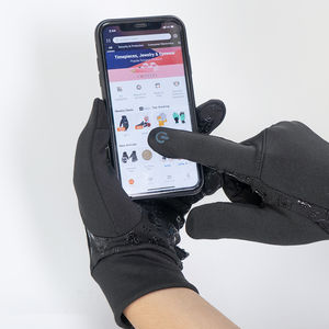 Gants thermiques fins antidérapants Band of Brother WA-006 avec logo personnalisé, compatibles écran tactile, doublure chaude pour l'hiver - Product Image 3