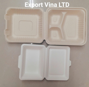 (Export Vina Ltd) <b>Lunch</b> <b>Box</b> From Sugar Cane With Different Sizes and Styles - Product Image 2