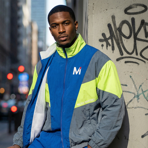 Survêtement coupe-vent personnalisé pour homme, streetwear, gym, course à pied, vêtements de sport, USA Europe MALUZA INDUSTRIES - Product Image 4