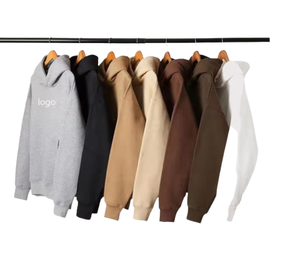 Sudadera con Capucha Extra Grande para Hombre, Personalizable con Logotipo, Sin Cordones, Felpa Francesa, Sudadera con Capucha Lisa - Product Image 1