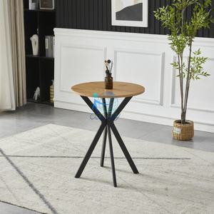 Petit ensemble de <span class=keywords><strong>table</strong></span> <span class=keywords><strong>à</strong></span> <span class=keywords><strong>manger</strong></span> rustique en MDF pour <span class=keywords><strong>2</strong></span> <span class=keywords><strong>personnes</strong></span> parfait pour les petits espaces - Product Image 2