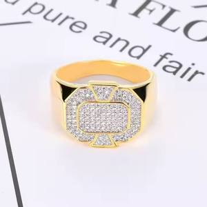 High Quality Lab Created Moissanite <b>Diamond</b> <b>Ring</b> for Luxury Fashion Wedding Jewelry Available for Affordable Price from India - Product Image 6