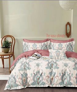 100% Pure Cotton <b>Waterproof</b> Eco-Friendly Durable 500TC Plain All-Season Flat <b>Sheet</b> King Size 2 Pillowcases Home Hotel Hospital - Product Image 1