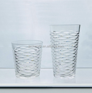 Gobelet en plastique incassable de 14 oz au design ondulé, style vintage, pour la maison, les fêtes, les mariages et les restaurants - Product Image 6