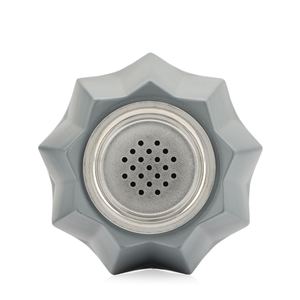 Brûleur d'encens Bakhoor géométrique moderne avec coupelle en acier inoxydable, porte-encens Oud arabe, décoration parfumée pour la maison, export - Product Image 3