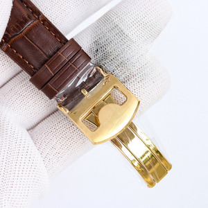 Reloj Mecánico Automático para Hombre, con Bisel Dorado de Lujo y Alta Calidad, Diseño Elegante para Banquetes de Negocios, con Indicador de Fecha - Product Image 4