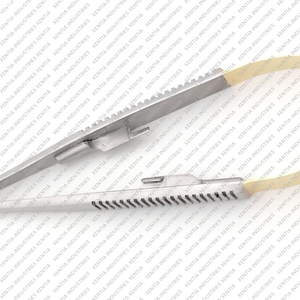 Micro Tijeras de 12 Pulgadas, Rectas y Curvas, de Acero Inoxidable con Mango de Resorte, para Recortar Cejas y Vello de la Nariz, Herramienta de Belleza Profesional - Product Image 4