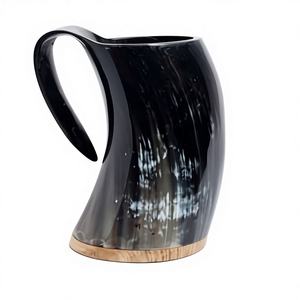 Tazas de Cuerno para Beber, Diseño Artesanal, Material Orgánico, Temática de Amor, Portátiles, Hechas a Mano, Regalo de Boda, Producto de Alta Calidad - Product Image 3