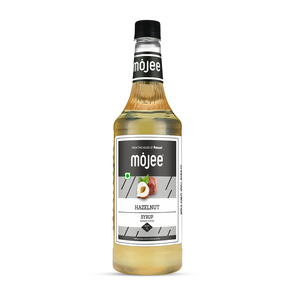 Sirop de noisette Mojee 1000 ML Bouteille Sirop aromatisé de qualité supérieure sans arôme artificiel - Product Image 1