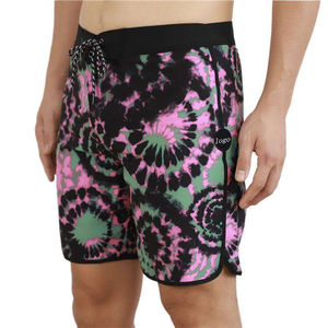 Shorts de surf pour hommes, imperméables, à séchage rapide, avec ceinture élastique, doublure douce, matière respirante, logo personnalisé OEM - Product Image 1