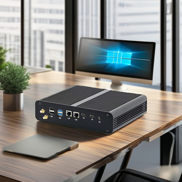 Partaker Mini PC Core I7 1065G7 I5 1035G4 Gaming Desktop Computer 2 RAM Slots Max 64GB DDR4 RAM