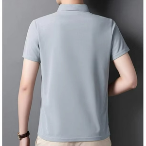 Camisetas Polo 100% Algodón, Camiseta Polo para Hombre con Logotipo Bordado Personalizado, Camiseta Lisa para Hombre, Camisetas de Golf, Polo Bordado - Product Image 3