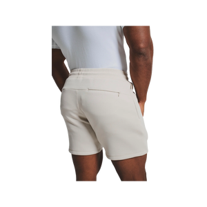 Shorts Bermuda en Coton Uni pour Homme avec Poches, Respirants, Style Décontracté, Taille Mi-Haute avec Cordon de Serrage - Product Image 2