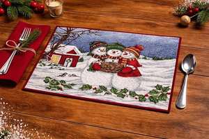 Most Selling Multi Purpose Dining Table Mat Reusable <b>Placemat</b> Pad for Kitchen Dining Outdoor Picnic Available At Export Price - Product Image 3