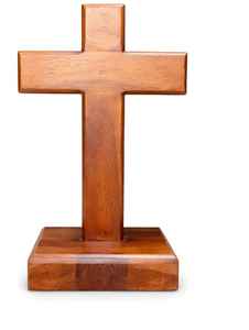 Croix murale en bois faite à la main de Jésus-Christ, Jésus cloué sur la croix, crucifix mural en résine - Product Image 3