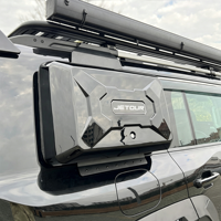 Boîte à outils latérale extérieure robuste et étanche avec serrure, en ABS haute résistance, accessoires de voiture pour Jetour G700