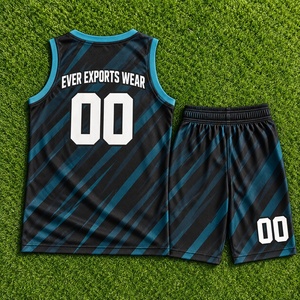 Diseño Único, Nuevo Diseño, Impresión Personalizada, Logotipo Personalizado, Uniforme de Baloncesto Negro y Verde Azulado con Ondas, Conjunto de Camiseta y Pantalones Cortos de Baloncesto, Kit de Equipo - Product Image 4