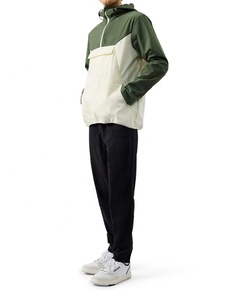 เสื้อแจ็คเก็ตผู้ชายแบบ Anorak ขายส่ง เสื้อกันลมมีฮู้ด เสื้อกันฝน คุณภาพสูง เสื้อผ้ากีฬา โพลีเอสเตอร์ เสื้อแจ็คเก็ตผู้ชาย - Product Image 3