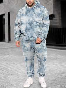 Chándal Tie Dye para Hombre de Buena Calidad, Totalmente Personalizado, de Venta Caliente, a la Moda, Antiarrugas, de Alta Calidad - Product Image 4