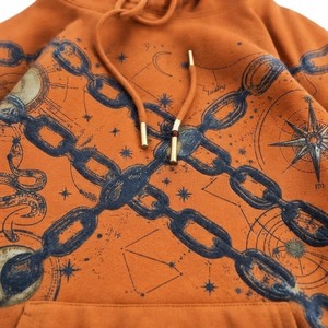 Sweat-shirt à capuche pour homme, coupe classique, imprimé cartoon, 100% coton, molleton lavé vintage, écologique, personnalisable - Product Image 4
