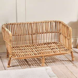 Cama de ratán para cachorros, camas para gatos hechas a mano, sofá cuadrado para mascotas, artículos para perros al precio más bajo - Product Image 4