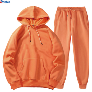 Conjunto de Sudadera con Capucha Oversize de Invierno con Logotipo Personalizado, Estampado 3D, de Algodón y Forro Polar, Unisex, Cintura Elástica, Grueso y Transpirable - Product Image 3