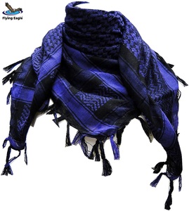 Foulard arabe Shemagh en coton camouflage avec logo personnalisé, Keffiyeh du désert respirant, coupe-vent et anti-poussière pour activités de plein air - Product Image 5