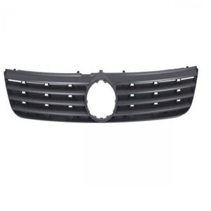 Grille de radiateur supérieure avant pour VW Passat B5 1997-2000 3B0853653 VW1200130 Cadre chromé Lames noires Grille ABS Vente en gros d'usine - Product Image 1