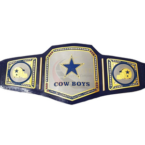 High Quality Customizable Comfortable IWGP Championship <b>Belts</b> Zinc/Brass/Leather Martial Arts Studios Front Logo Unisex - Product Image 1