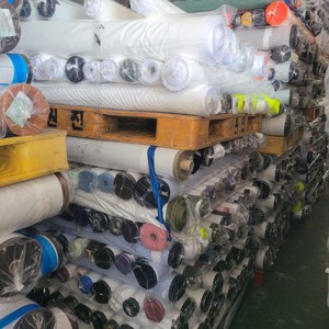 Tissus durables extensibles en poly-span coréen, teints unis, en lot, anti-humidité, pour vêtements de sport, tenues de sport, fitness, couture, Hypora - Product Image 5