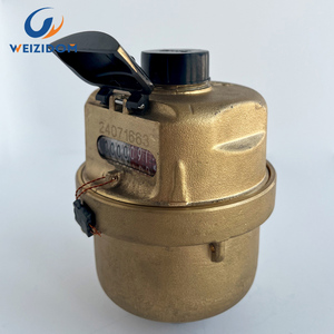 มิเตอร์น้ำทองเหลืองแบบลูกสูบหมุนวัดปริมาตร DN20 ราคาโรงงาน พร้อมระบบปิดผนึกของเหลว รับผลิตแบบ OEM/ODM ตามสั่ง - Product Image 4