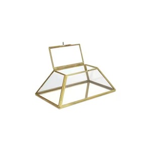 Boîte de rangement exclusive en métal pour bijoux, bagues, boucles d'oreilles, colliers, usage domestique - Product Image 5