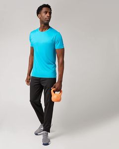 T-shirt tendance pour homme en coton premium, toucher doux, tissu tricoté respirant, haut décontracté et mode, streetwear d'été, vêtements en gros - Product Image 2