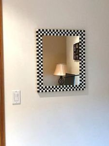 Luxury Decorative Resin Mirror <b>Frame</b> for Home Wall Decor Living Room Bedroom Bathroom with <b>Antique</b> Finish and Designer Carving - Product Image 4