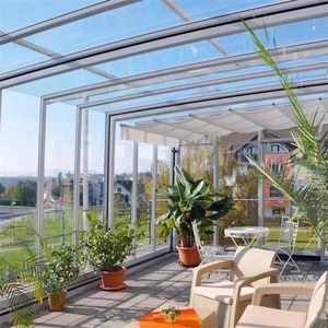 Mái Động Cơ Có Thể Thu Vào Nắp Bể Bơi Tròn 20X40 Tấm Phủ Hồ Bơi Thấp Có Thể Thu Vào Bằng Điện Hệ Thống Mái Và Tường Có Thể Thu Vào - Product Image 2