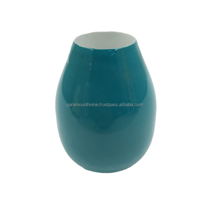 Vase à fleurs en métal en gros, design moderne, pot à fleurs en fer pour la décoration de la maison et des mariages, sur table ou au sol, fait à la main - Product Image 1