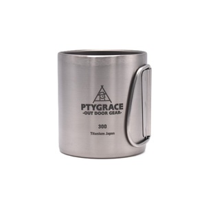Mug à double paroi en titane PY-C015 300 ml, outil de boisson japonais pour l'extérieur, camping individuel, produit japonais en gros - Product Image 2