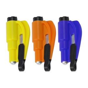 Muti màu sắc đa chức năng xe kính vỡ cửa sổ búa xe với cứu sinh Búa khẩn cấp thoát khỏi xe vành đai an toàn cắt - Product Image 1