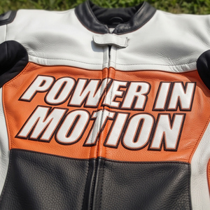 Combinaison de course moto en cuir véritable, cuir de vachette, équipement professionnel pour moto, combinaison une pièce - Product Image 6