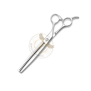 Ciseaux de coiffeur professionnels pour salon, en acier inoxydable personnalisé, lame tranchante, pour la coupe de cheveux - Product Image 5