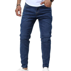 กางเกงยีนส์ทรงสลิมฟิตสำหรับผู้ชาย – กางเกงเดนิมทรงสกินนี่สำหรับใส่ลำลองและใส่ทุกวัน - Product Image 2